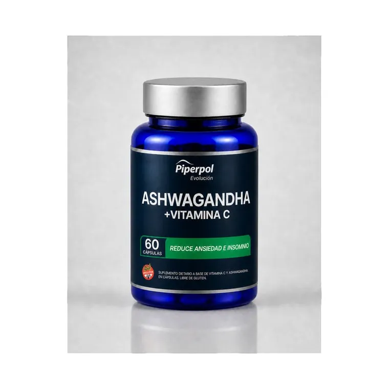Ashwagandha + Vitamina C · cápsulas x 60