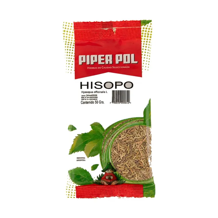 Hisopo · hierbas x 50 g