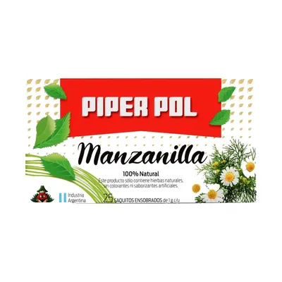 Manzanilla · saquitos x 25