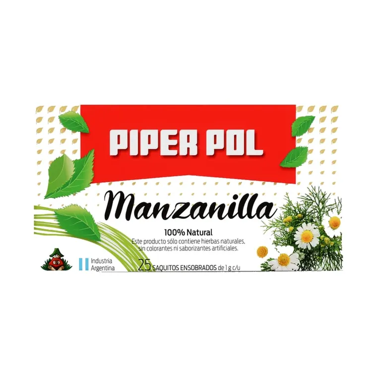 Manzanilla · saquitos x 25