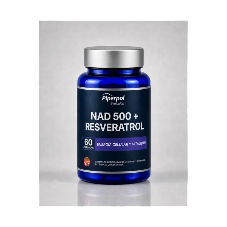 NAD 500 + Resveratrol · cápsulas x 60