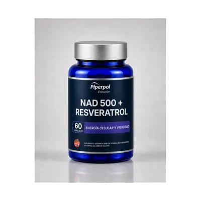NAD 500 + Resveratrol · cápsulas x 60