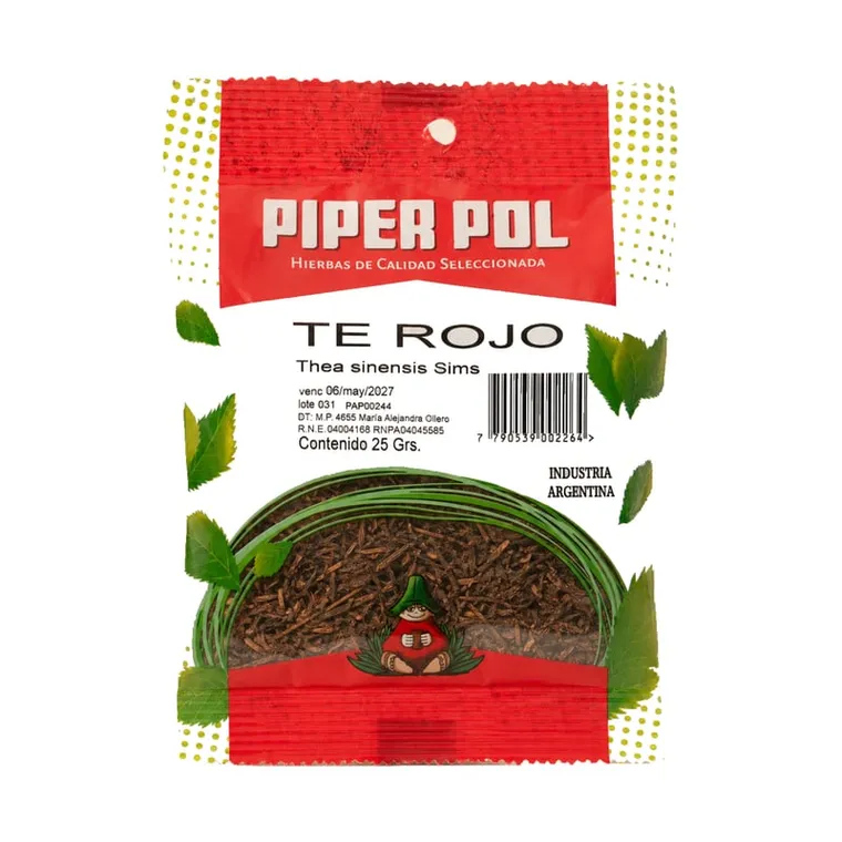 Té Rojo · hebras x 25 g