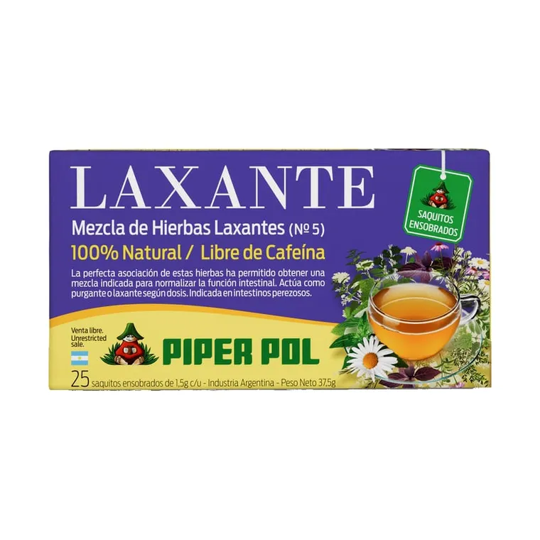 Tisana Nº 5 Laxante · saquitos x 25