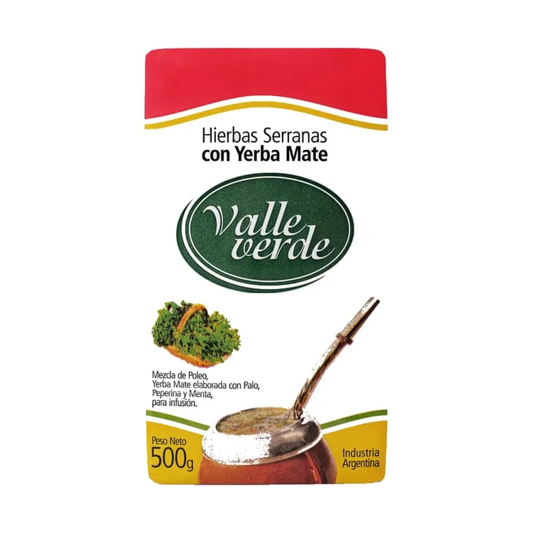 Yerba Valle Verde Compuesta con Hierbas x 500 g